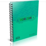 Cahier spirale A4 petits carreaux – 240 pages, couverture plastifiée