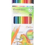 crayons de couleur Deli – 12 unités