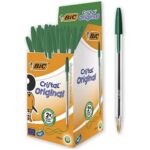 Stylo Bic cristal original vert